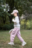 巴拉巴拉balaone童裝兒童衛(wèi)衣女童2025秋季新款t恤中大童甜美時尚 米白10302 120 曬單實拍圖