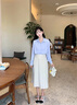 伯德小姐面試半身裙女裝職業(yè)西裝教資通勤半裙小個(gè)子正裝百褶裙子 曬單實(shí)拍圖