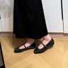 愛步（ECCO）芭蕾舞鞋女 25年新款百搭方頭淺口單鞋瑪麗珍女鞋 舞悅234343 藻綠色23434301592 37 曬單實(shí)拍圖