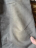 栢斐荻（BYPHYTEE）棉干活穿的耐磨電焊工作工地休閑長(cháng)褲男修身寬松直筒水洗工裝褲 灰色 4XL 曬單實(shí)拍圖