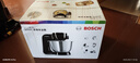 博世（Bosch）【國家補貼】廚師機和面機家用全自動和面揉面一體機壓面機打蛋器多功能輕音電動料理機 MUMVH48BCN曲奇黑 3.9L 曬單實拍圖