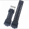 添賦適用卡西歐手表帶 g-shock GA-110 100 400 700黑金橡膠表帶配件 亮面-亮光金扣 16MM(工具+貼膜) 曬單實拍圖