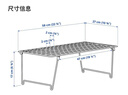 宜家（IKEA）GREJIG格雷伊格鞋架進(jìn)門口家用小鞋架落地鞋架現(xiàn)代 鮮紅色鞋架 曬單實(shí)拍圖