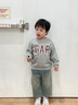 Gap【大小童同款】男女童2025秋季新款logo抓絨衛(wèi)衣兒童裝829305 灰色 110 /56(4-5歲) 曬單實(shí)拍圖