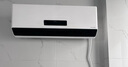 海爾（Haier）壁掛暖風(fēng)機(jī)免打孔懸掛臺(tái)壁兩用取暖器浴室洗澡防水浴霸電暖器臺(tái)式輕音電暖氣智能語(yǔ)音臥室衛(wèi)生間 浴室防水/毛巾架/遙控款HNF-2007A 曬單實(shí)拍圖