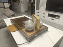 金灶（KAMJOVE）自動(dòng)上水整套茶具套裝 雞翅木實(shí)木茶盤功夫茶臺(tái)茶海電熱茶爐K-185 搭配G9 陶瓷茶具 茶渣桶 1個(gè) 曬單實(shí)拍圖