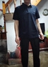 意芬父親節(jié)禮物polo衫實(shí)用送爸爸的40歲50-60生日夏裝高檔短袖t恤衣服 藏青 （高檔禮盒-送禮佳品） 2XL 曬單實(shí)拍圖