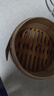 olayks立時(shí) 竹籠電蒸鍋多功能家用電蒸鍋全自動(dòng)早餐機(jī)點(diǎn)心廣式早茶蒸煮蒸包子神器 2.8L 兩層18cm寬竹籠 (適1-3人) 曬單實(shí)拍圖