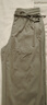 羅蒙（ROMON）桑蠶絲男士休閑褲夏季薄款寬松闊腿冰涼絲褲子中年爸爸運(yùn)動長褲 灰綠色【夏季】 薄款 XL 建議【145-160】斤 曬單實(shí)拍圖