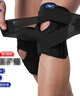 美津濃（MIZUNO）護(hù)膝夏天用薄款運(yùn)動(dòng)專業(yè)登山半月板損傷跑步羽毛球膝蓋護(hù)具xl-2只 曬單實(shí)拍圖