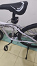 SANGPU折疊自行車成人山地車公路學(xué)生男變速賽車越野單車通勤城市代步女 頂配輻條-白黑【普通胎】 26寸21速【適合身高165-180cm】 曬單實(shí)拍圖