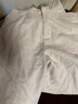 弄堂里清倉品牌女裝專柜撤柜尾貨直筒寬松亞麻闊腿褲高腰休閑棉麻九分褲 綠色 XL 建議131-145斤 曬單實拍圖
