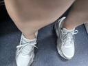 Saucony索康尼GUARD AMR復(fù)古跑鞋女夏季透氣同款休閑跑步運(yùn)動(dòng)鞋子 灰銀9【全息銀】 39 曬單實(shí)拍圖