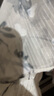 LILY夏新款女裝復古洋氣波點(diǎn)慵懶泡泡袖氣質(zhì)V領(lǐng)高腰款連衣裙 604米白 XL 曬單實(shí)拍圖