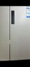 海爾（Haier）小紅花516升594mm專業(yè)超薄零嵌十字四開(kāi)門電冰箱家用一級(jí)能效BCD-516WGHTDB9GPU1國(guó)家補(bǔ)貼20% 曬單實(shí)拍圖