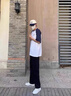 VUUG亞麻褲男士夏季薄款寬松垂感透氣冰絲褲子男百搭 XL  亞麻咖 曬單實(shí)拍圖