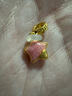 周大生復購補貼黃金腕美系列轉運珠愛(ài)心蜜糖熊七夕禮物 蜜糖心愿掛墜 曬單實(shí)拍圖