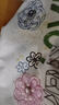 百圖betu女裝夏季新款T恤減齡圓領(lǐng)印花釘珠寬松短袖上衣女2407X05 白色 L 曬單實(shí)拍圖