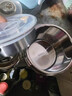 易億派304不銹鋼超長(zhǎng)保溫飯盒冬天上班族便攜帶飯桶24小時(shí)便當(dāng)盒湯壺碗 雙層真空特惠款【米色】1L 曬單實(shí)拍圖