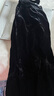 播黑標(biāo)系列絲絨休閑褲女商場同款高腰顯瘦闊腿褲BDR1KD2148 K40玄黑 玄黑 S 曬單實(shí)拍圖