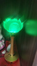 蓮花燈菩薩佛堂長明燈led供佛燈插電琉璃觀音燈佛燈佛前供燈家用 3號(hào)粉金花苞款/對(duì) 高25cm插電款 曬單實(shí)拍圖