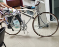 ACTIVE臺灣耀馬ACT-KF01城市通勤自行車7速潮流復(fù)古上班代步公路自行車【銀色】700C-7速-KF01700C 曬單實(shí)拍圖
