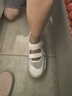 天美意天美意童鞋女童網(wǎng)面涼鞋2025夏季透氣中大童單網(wǎng)小女孩輕便運動鞋 白色 35 曬單實拍圖