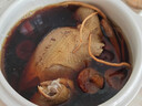 久一電燉盅隔水燉家用嬰兒寶寶輔食鍋煮粥煲湯燕窩陶瓷小型電燉鍋 白色 1L 曬單實(shí)拍圖