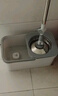 本迪旋轉(zhuǎn)拖把4個拖布頭127cm家用一拖凈免手洗拖把桶吸水墩布懶人神器 曬單實拍圖