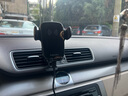 飛利浦（Philips）全自動(dòng)車(chē)載手機支架無(wú)線(xiàn)充電蘋(píng)果手機無(wú)線(xiàn)充電器車(chē)載 無(wú)線(xiàn)充支架【出風(fēng)口】智能感應 曬單實(shí)拍圖