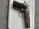 aqk1911成人玩具槍鋁合金bb全金屬手槍黃河牌發(fā)射器打氣球的搶彈 8.0AQK1911(鎢鋼色)雙彈夾 曬單實(shí)拍圖