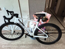 QUICKANYONECANRACE新款ER ONE碳纖維公路自行車(chē)quick pro公路車(chē)成人自行車(chē)油壓碟剎 星光白 460/S【建議166-172CM】 配置四【UT電變+碳輻條輪】 曬單實(shí)拍圖