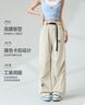 MJ STYLE機(jī)能工裝傘兵褲女2025夏季新款戶外機(jī)能運(yùn)動休閑防風(fēng)通勤百搭長褲 曬單實拍圖