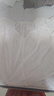 無印良品（MUJI）女式 強(qiáng)捻短袖罩衫 t恤上衣打底衫女款內(nèi)搭女裝25年夏季 BC2LLC5S 米白色 M (160/84A) 曬單實(shí)拍圖