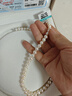 南熙【極光無(wú)瑕】無(wú)核淡水珍珠項鏈近圓經(jīng)典串珠女頸鏈送媽媽新年禮物 極光白透粉【7-8mm】 長(cháng)43cm 曬單實(shí)拍圖