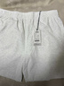 SIMWOOD/簡木男裝240g家居褲sorona涼感運動舒適4分衛(wèi)褲短褲SN210304 燕麥灰 S （建議100-115斤） 曬單實拍圖