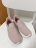 斯凱奇（Skechers）女鞋slip ins閃穿鞋夏季舒適透氣休閑一腳蹬網(wǎng)面健步鞋125642 茱萸粉/MVE 38 曬單實拍圖