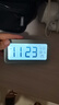 得力（deli）多功能背光電子鬧鐘兒童智能鐘學(xué)生專用起床神器開學(xué)必備綠LE103 曬單實(shí)拍圖