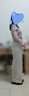 森馬（Semir）休閑褲女肌理長褲松弛感25夏季松緊腰闊腿褲山本褲109325127007 曬單實拍圖