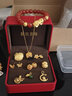 周六福18K黃金項(xiàng)鏈女生肖蛇彩金項(xiàng)鏈 七夕情人節(jié)禮物C0614073 40+5cm 曬單實(shí)拍圖