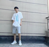 H8廣椰子鞋350男鞋子休閑鞋滿天星網(wǎng)面鞋男士新款莆田情侶女運動鞋 滿天星（BT版本） 42 曬單實拍圖