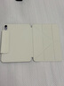 治霆適用iPad mini7/6磁吸雙面夾保護殼8.3英寸保護套【3Y折磁吸雙面夾·多角度支撐帶搭扣】霧霾灰 曬單實(shí)拍圖