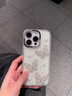 鹿途者 DEERWALK適用蘋果16promax手機殼iphone15新款水鉆鏡頭膜14pro珍珠蝴蝶貝殼紋13氣囊防摔12相機按鍵全包 【純色蝴蝶】AI相機按鍵-珍珠水鉆-帶鏡頭膜 iPhone 1 曬單實拍圖