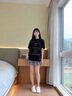 ZUOSAISI品牌小白鞋女厚底真皮百搭休閑鞋女2025秋季新品女鞋輕便鞋子女 米杏色 34 曬單實拍圖