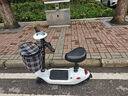 比威特 小海豚電動車迷你電動滑板車小型成人男女折疊鋰電池代步休閑車 白色 24V有刷電機(jī)40-50里+禮品 曬單實拍圖