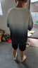 ASK JUNIOR童裝男童2025夏輕薄快干漸變短袖插肩運動t恤男兒童 灰色 160 曬單實拍圖