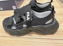 斐樂（FILA）男鞋涼鞋2025夏季新款蕨草2代黑色鞋子涼拖休閑鞋運(yùn)動(dòng)鞋 黑-BK 40 曬單實(shí)拍圖