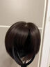 假發(fā)女短發(fā)自然全頭套100%真人發(fā)高端透氣型波波頭全真人整頂發(fā)套 U型大頭皮-隨意分 摩卡棕 短發(fā) 曬單實(shí)拍圖