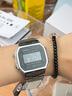 卡西歐（CASIO） 經(jīng)典小金表小方塊電子表防水時尚百搭男女表 A168WGG-1B 曬單實拍圖