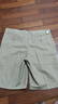 啄木鳥(niǎo)純棉男士短褲直筒寬松五分中褲子2025夏季薄款中年爸爸休閑西裝褲 10301/311卡其色 34 曬單實(shí)拍圖